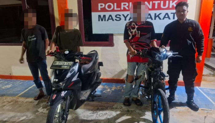 Pelaku Balap Liar Resahkan Masyarakat Kluet Selatan Diringkus Polisi