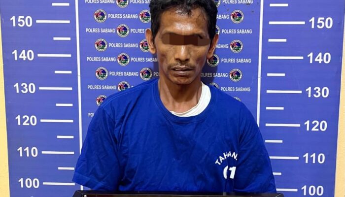 Polisi Sabang Tangkap Pengedar Sabu