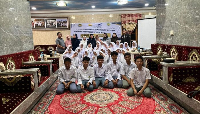 PMKI USU-USK Bersinergi Implementasikan Smart Farming Berbasis IoT Di Pesantren Al Kautsar Al Akbar Medan