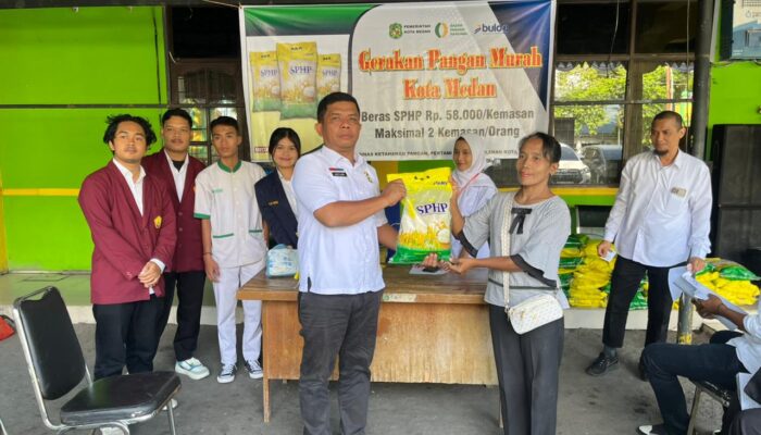 Bantu Masyarakat Peroleh Beras Dengan Harga Terjangkau, Pemko Medan Gelar Gerakan Pangan Murah