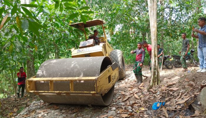 Satgas TMMD Kodim 0108/Agara Maksimalkan Pengerasan Jalan