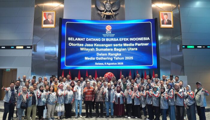 OJK Perkuat Sinergi Dengan Media Di Sumbagut Dorong Keuangan Inklusif