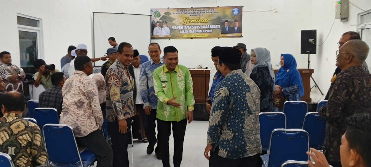 Alzaizi Dorong Pelestarian Cagar Budaya Pidie