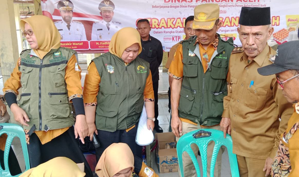 Kendalikan Inflasi Aceh Singkil, GPM Siagakan 350 Paket Beras Premium