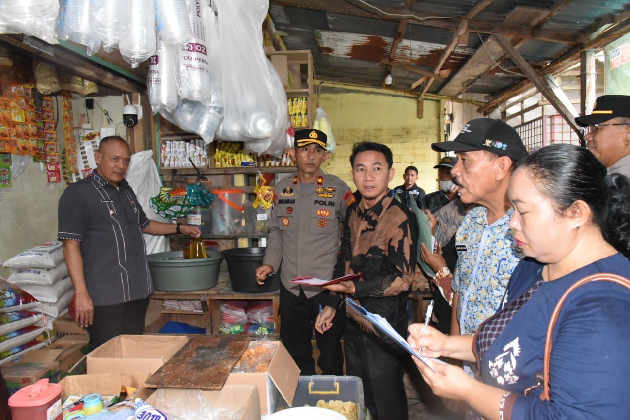 TPID Dan Satgas Pangan Tapteng Sidak Pasar Tradisional