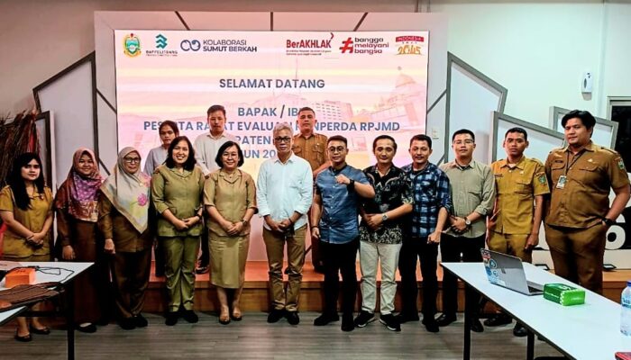 Bappelitbangda Nisbar Gelar Evaluasi RPJMD Di Bappeda Provinsi Sumut
