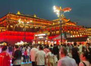 Menjelajahi Malam Di Kota Xi’an Yang Penuh Cahaya