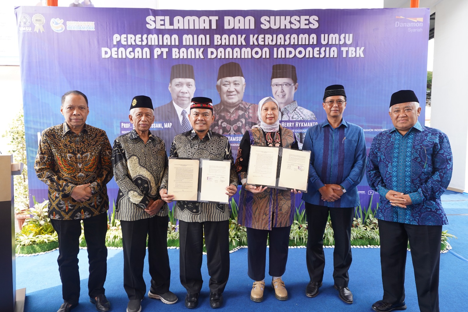 Din Syamsuddin Resmikan Bank Mini UMSU