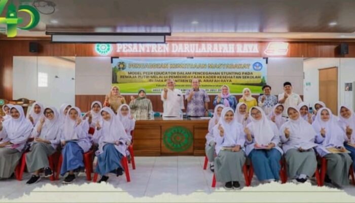 USU – Pesantren Darul Arafah Raya Bersinergi Cegah Stunting
