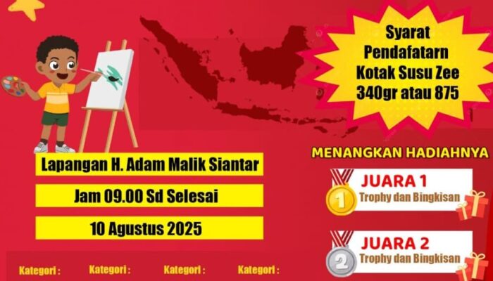 Pemko P. Siantar Akan Gelar Lomba Mewarnai Semarakkan HUT RI