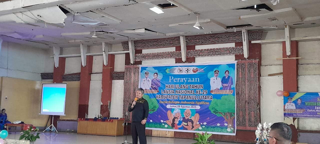 Kondisi Gedung Serbaguna Tarutung Memprihatinkan