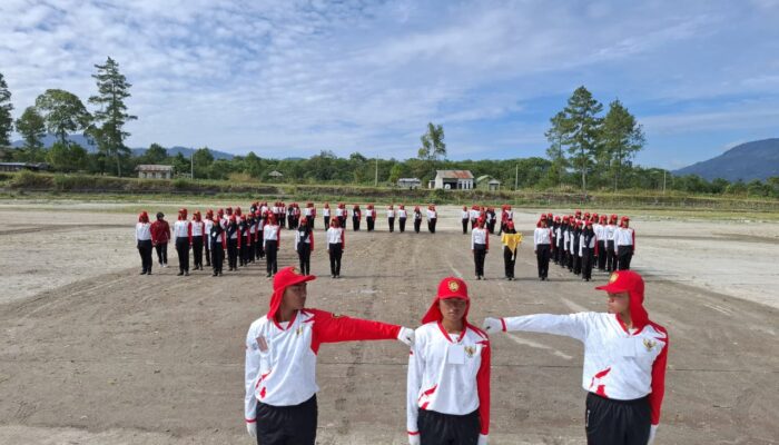 Paskibra Bener Meriah Genjot Latihan, Siap Kibarkan Merah Putih Di HUT Ke-80 RI