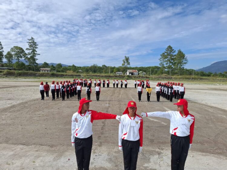 Paskibra Bener Meriah Genjot Latihan, Siap Kibarkan Merah Putih Di HUT Ke-80 RI