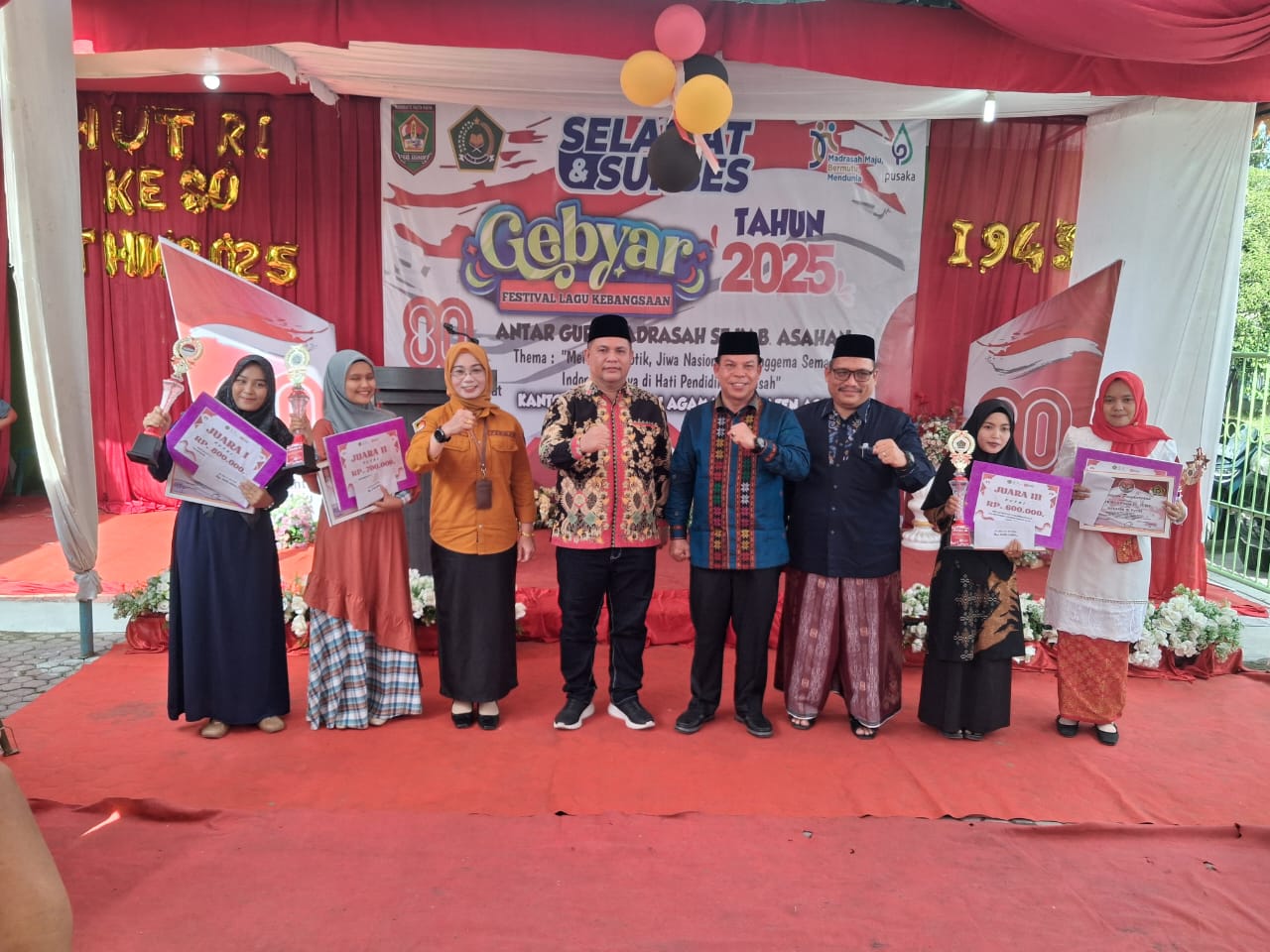 Gebyar Lagu Kebangsaan, Kemenag Perkuat Karakter Bangsa