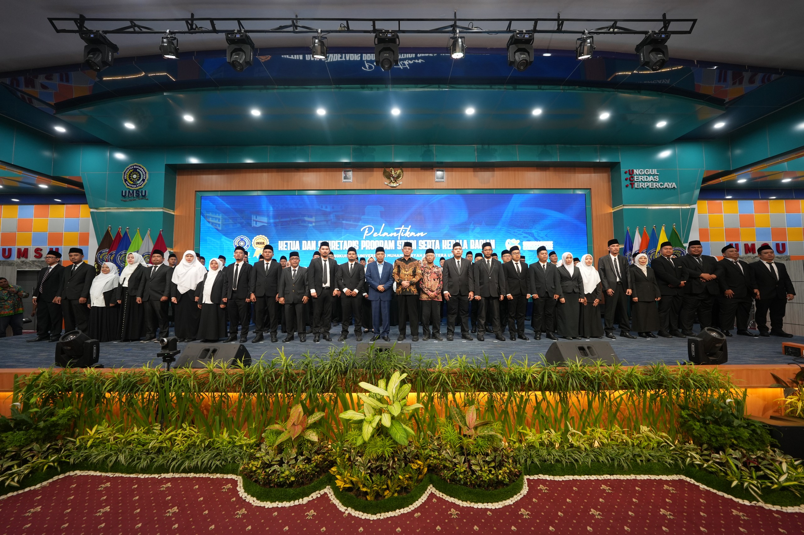 Rektor UMSU Lantik Pimpinan Prodi Dan Kabag 2025–2029