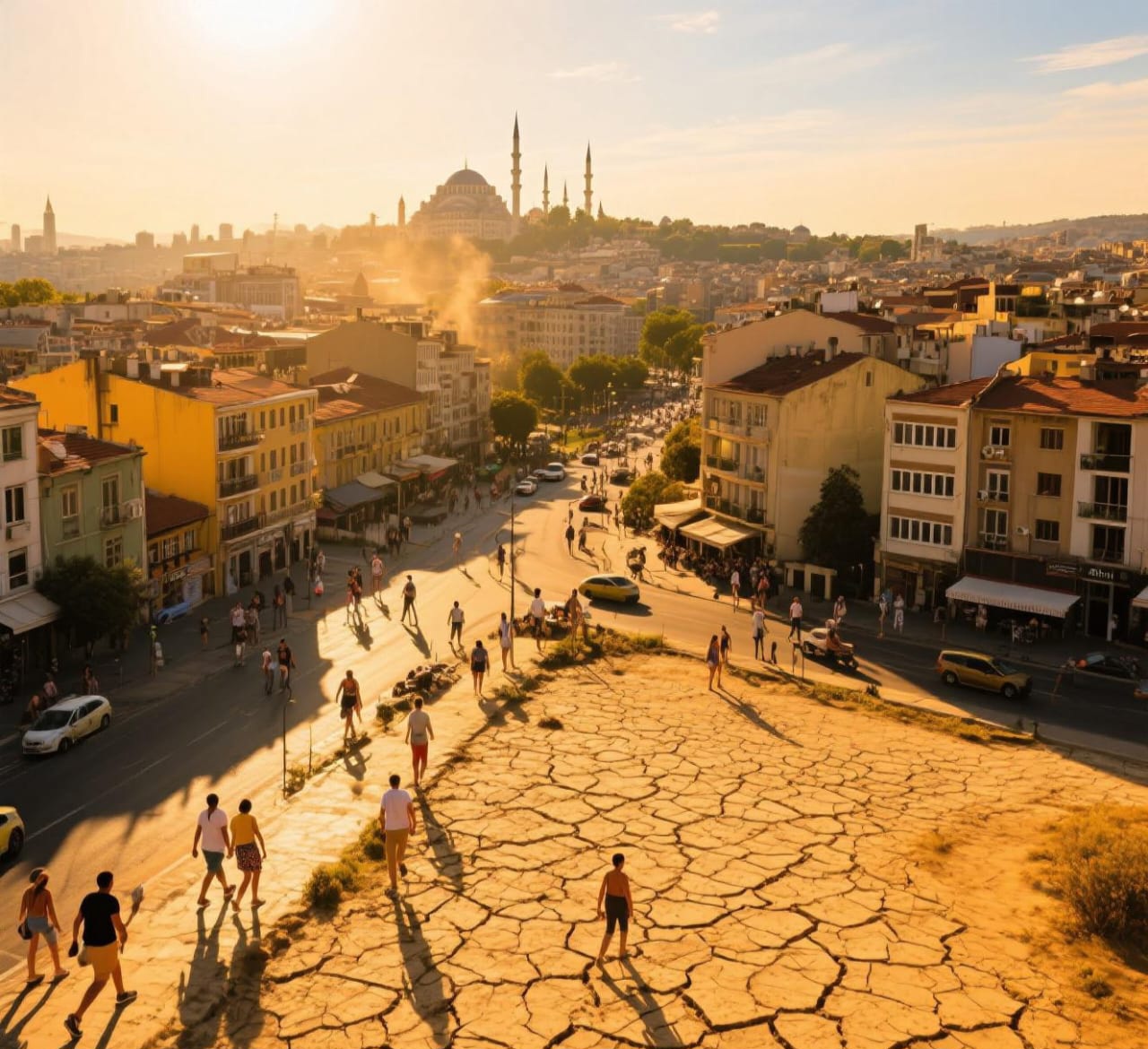 Turkiye Terpanggang, Airpun Dibatasi