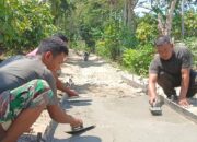 TMMD Kodim 0108/Agara Cor Jalan Dan Penghijauan