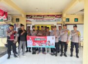 Veteran Pejuang Kemerdekaan Terima Cindera Mata Kapolsek Baitussalam