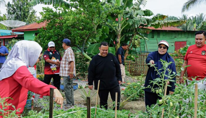 Bupati Agara Giat Pantau Persiapan Desa Binaan Gammawar