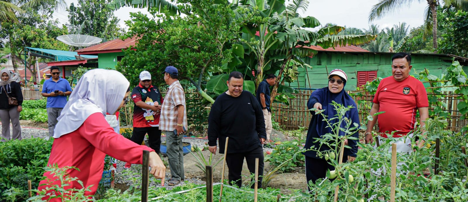 Bupati Agara Giat Pantau Persiapan Desa Binaan Gammawar