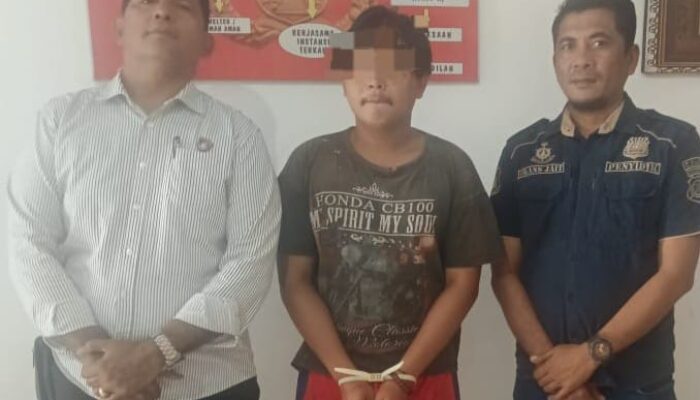 Polres P.Siantar Amankan Pegawai Honorer Cabuli Anak Di Bawah Umur