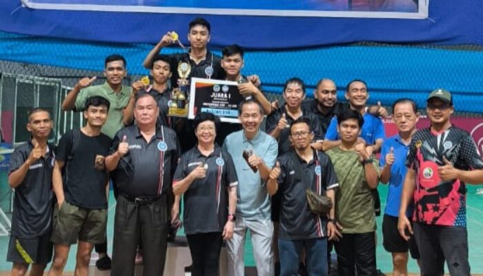 PTM Angsapura Kembali Champion Tenis Meja Kota Medan