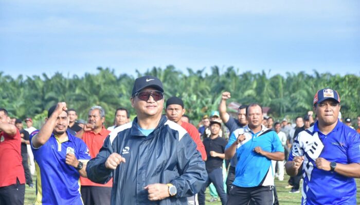Senam Sehat Massal Bentuk ASN Pemkab Aceh Tamiang Sehat