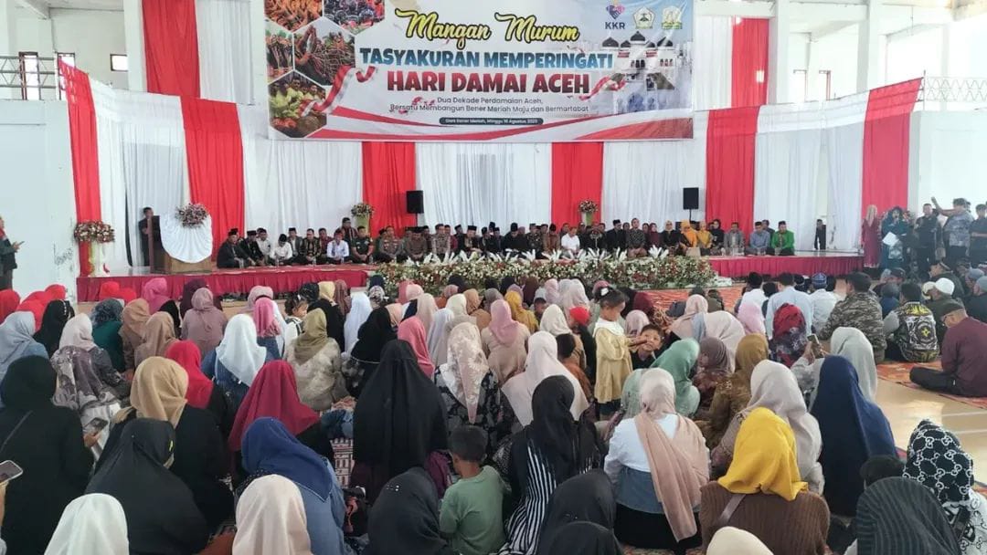Dua Dekade Damai Aceh, Pemkab Bener Meriah Gelar Tasyakuran