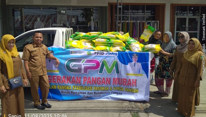 Gerakan Pangan Murah Disambut Antusias Warga Padang Lawas
