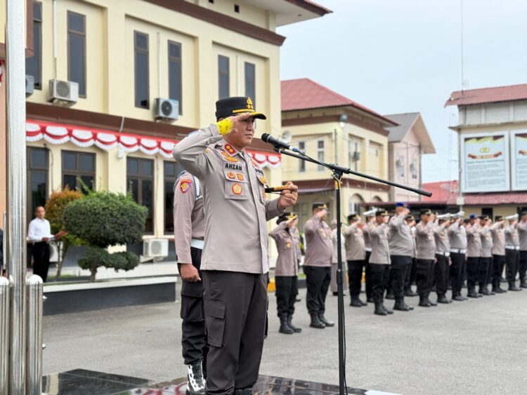Kapolres Lhokseumawe Tekankan Profesionalisme Dan Respons Cepat Dalam Pelayanan