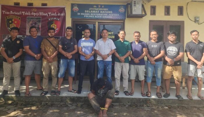Polisi Tangkap Warga Asahan Penusuk Pasutri Di Aceh Singkil