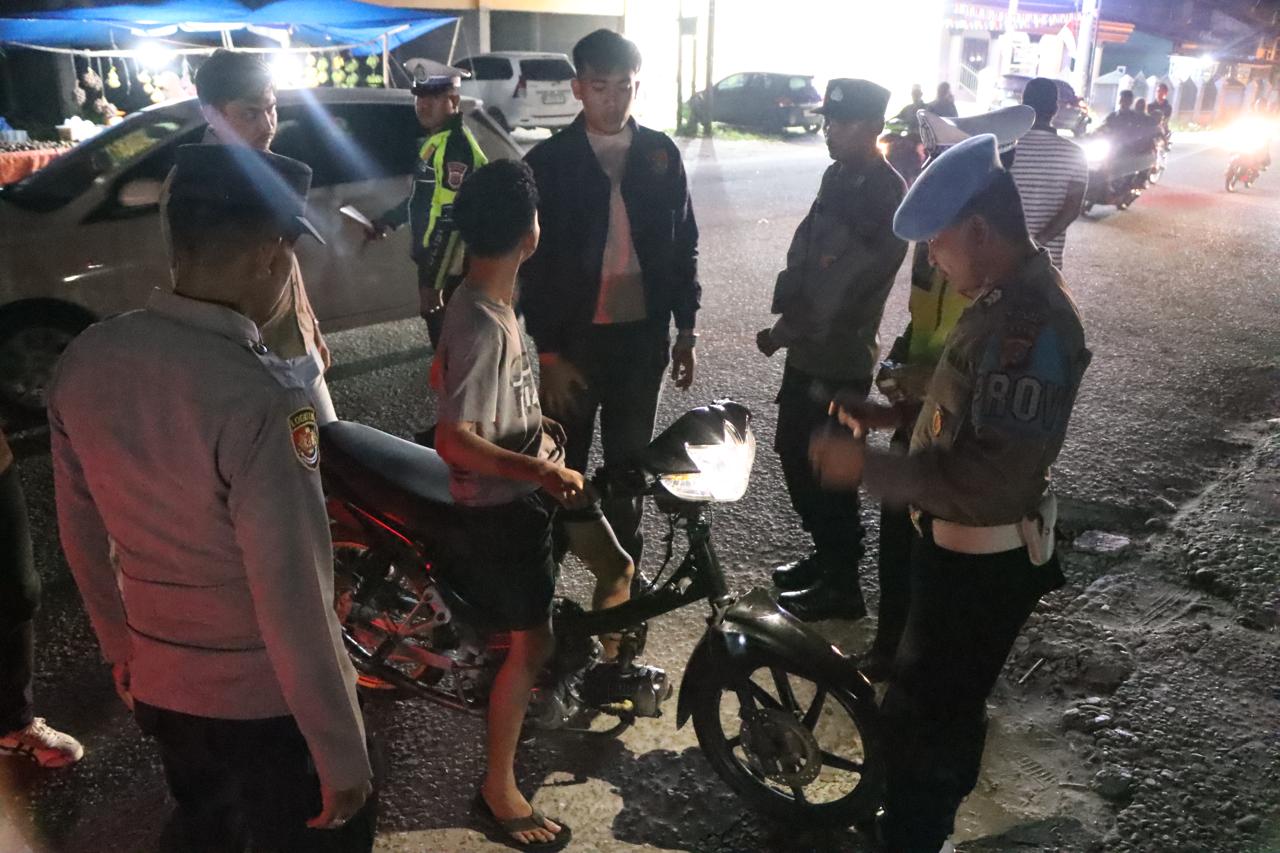 Ganggu Kamtibmas, Polres Aceh Singkil Tilang Sepmor Knalpot Brong