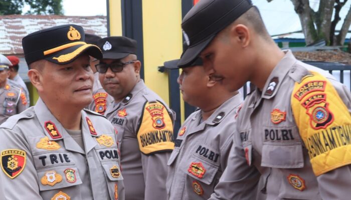 Kapolres Aceh Utara Apresiasi Dedikasi Personel
