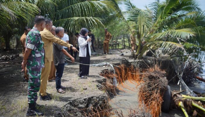 Abrasi Ancam Pantai Naga Permai