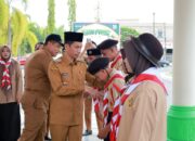 Bupati Aceh Barat Lepas Kontingen Pramuka Berkebutuhan Khusus Ke Tingkat Nasional
