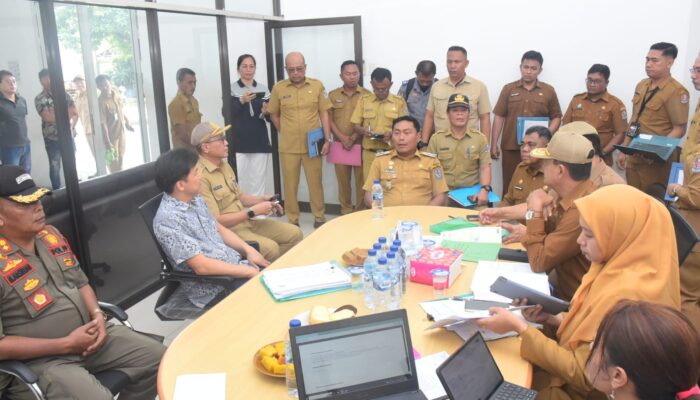 Tak Miliki PBG, Pemkab Deliserdang Segel Perusahaan Beton Di Sunggal