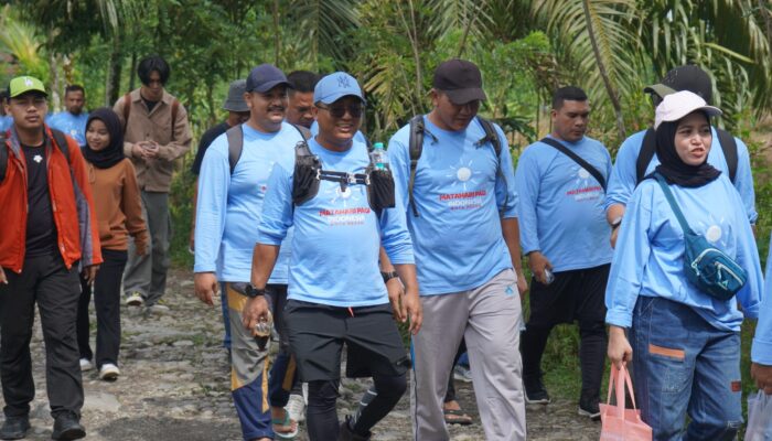 DPD Matahari Pagi Indonesia Medan Gelar Hash Run Dan Baksos Di Desa Suka Makmur, Sikabung-kabung