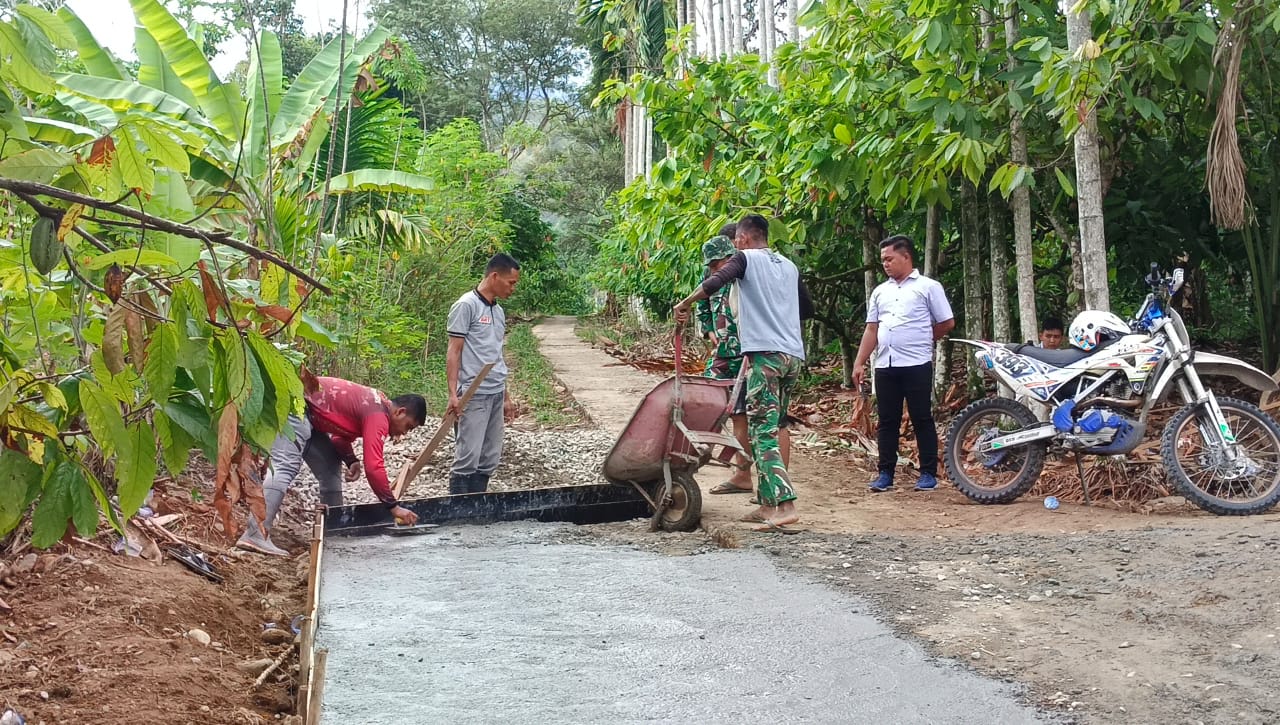 Progres Program TMMD Agara Dikebut