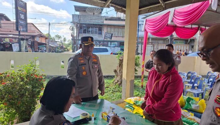 Turun Langsung Pimpin GPM, Kapolres Simalungun Targetkan 12 Ton Beras Murah Bagi Rakyat