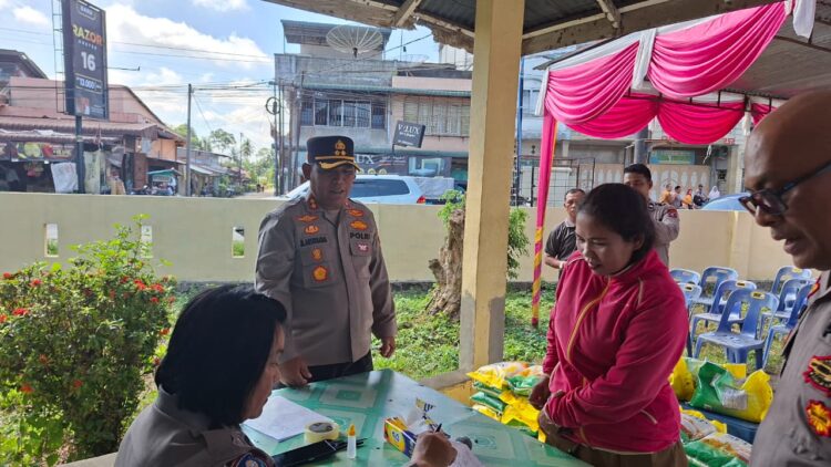 Turun Langsung Pimpin GPM, Kapolres Simalungun Targetkan 12 Ton Beras Murah Bagi Rakyat