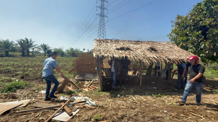 Polres Binjai Gerebek Dan Musnahkan Barak Narkoba Di Kecamatan Binjai Timur