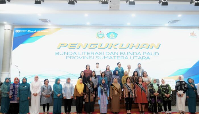 Ketua TP PKK Binjai Ikuti Gladi Resik Pengukuhan Bunda Literasi Dan Pelantikan Dekranasda Sumut