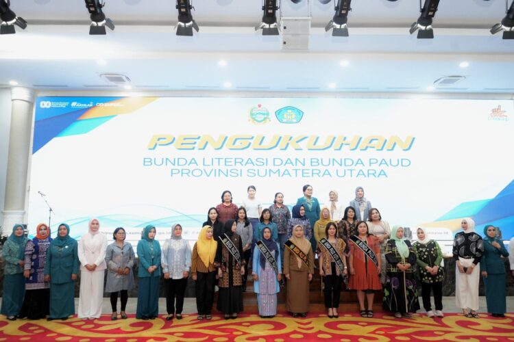 Ketua TP PKK Binjai Ikuti Gladi Resik Pengukuhan Bunda Literasi Dan Pelantikan Dekranasda Sumut