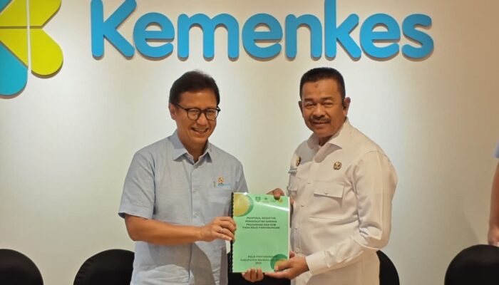 Bupati Madina Ajukan Pembangunan Ke Menteri Kesehatan
