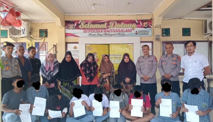 Bolos Dari Sekolah, Pelajar Dibawa Ke Polsek Baitussalam