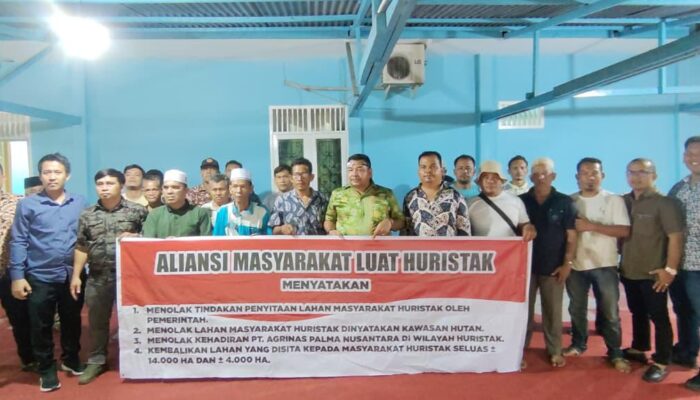 Perjuangkan Lahan, Masyarakat Luat Huristak Palas Surati Presiden Prabowo