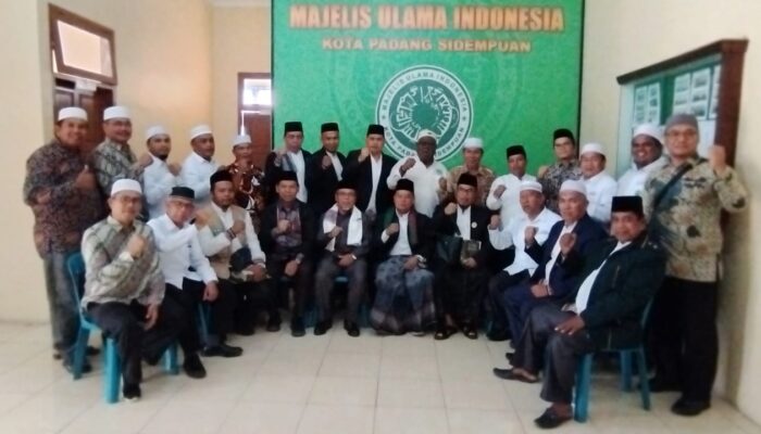 Perkuat Sinergitas, MUI Labusel Datangi MUI Padangsidimpuan