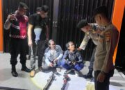 Razia Kendaraan, Polres Aceh Selatan Amankan Senjata Dan Ganja Kering