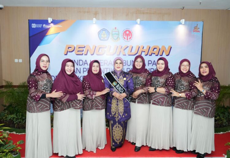 Ketua TP PKK Kota Binjai Resmi Dikukuhkan Sebagai Bunda PAUD Dan Literasi