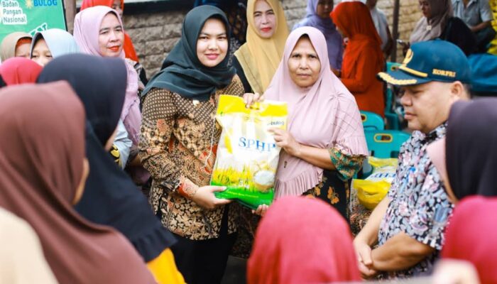 Wabup Madina Buka Gerakan Pangan Murah Di Panyabungan